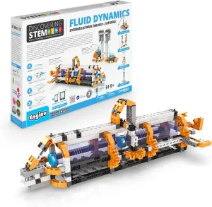 Engino Stem Toys, Fluid Dynamics, Construction Toys for Kids 9 , Educational Playset, Gift for Boys & Girls (6 Model Options), Experimental Activities