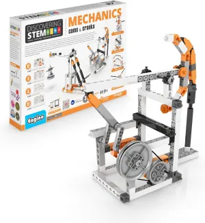 Engino- STEM Toys, Mechanics Cams & Cranks, Construction Toys for Kids 9 , Fun Educational Toys, Gifts for Boys & Girls (8 Model Options), STEM Building Toys