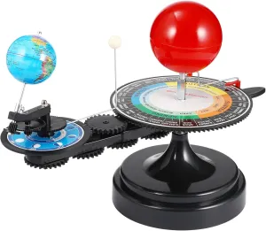 ERINGOGO 1pc Sun Earth Moon Orbital Model Educational Science Astronomy Tool for Boys and Girls Interactive Solar System Kit for Learning About Planetary Motion and Lunar Phases