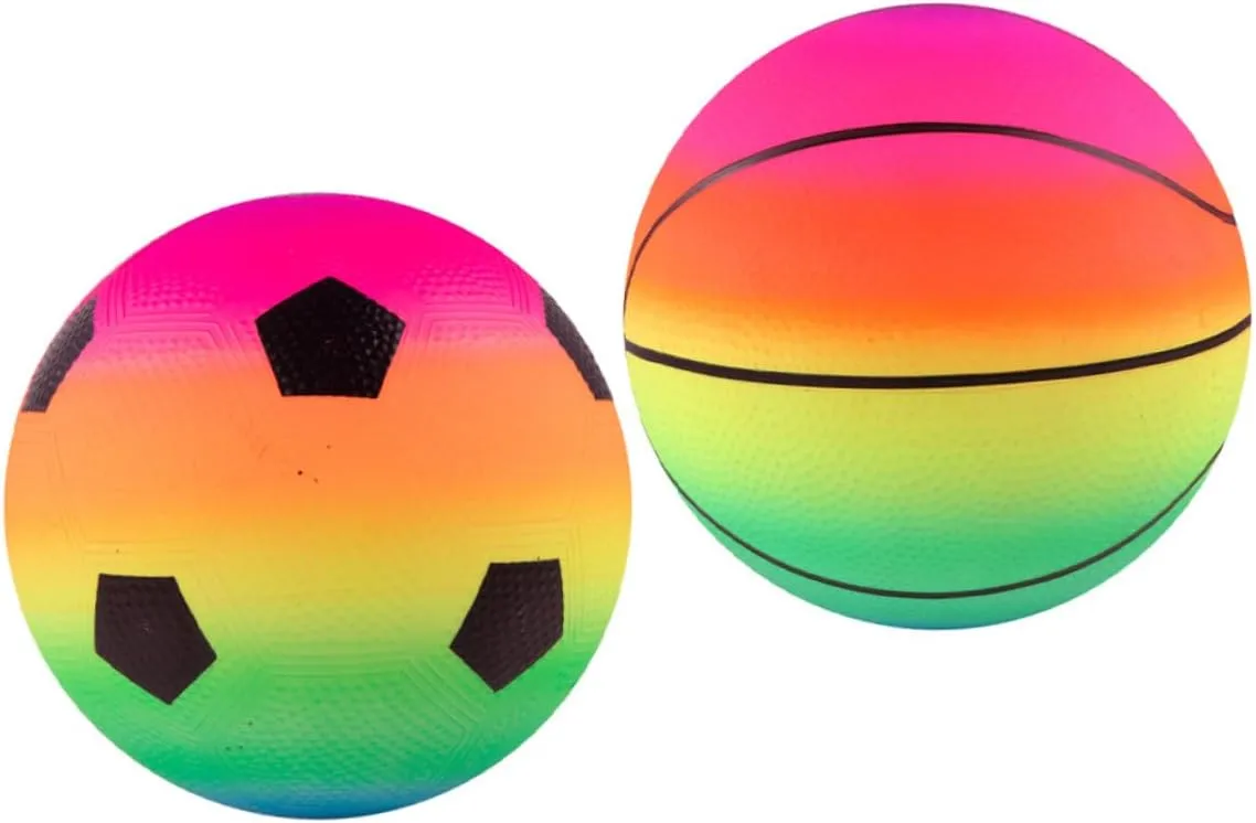 ERINGOGO Educational Bounce Balls for Boys and Girls Brain Toys Bounce Balls for Boys and Girls 2pcs Set Closed Air Nozzle