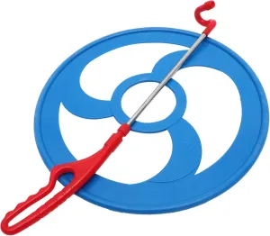 ERINGOGO Pvc Rolling Hoop Toy Boys and Girls' Gymnastics Rings Stable Design for Fun