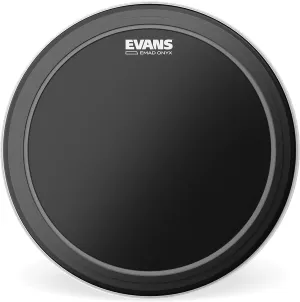 Evans Bass Drum Heads - BD22EMADONX - EMAD - Onyx 22-inch Bass Drum Head
