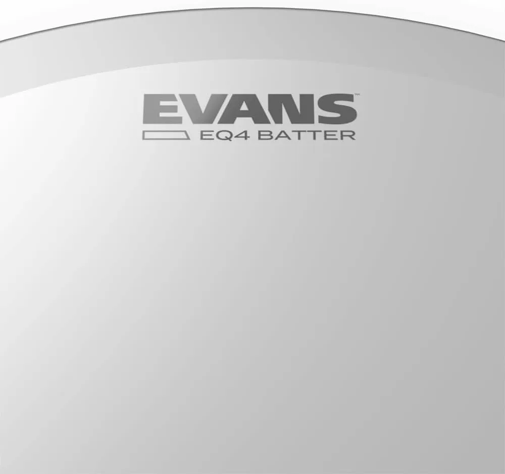 Evans EQ4 Frosted Bass Drum Head, 22 Inch