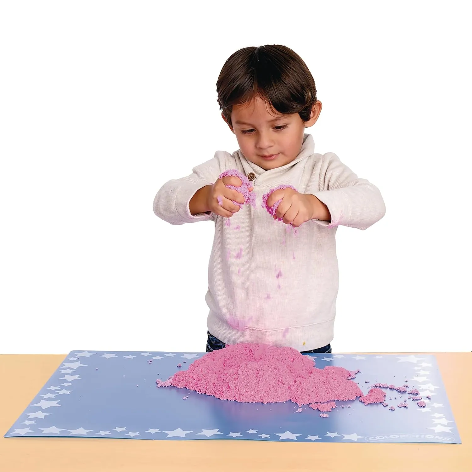 Excellerations Spectacular Sensory Foam - Pink, 1.1 lb (500 g), Interactive Toy for Kids, Tactile Exploration, Mess-Free Kinetic Foam for Sensory Play, Calm-Down Tool, Classroom or Home School Use