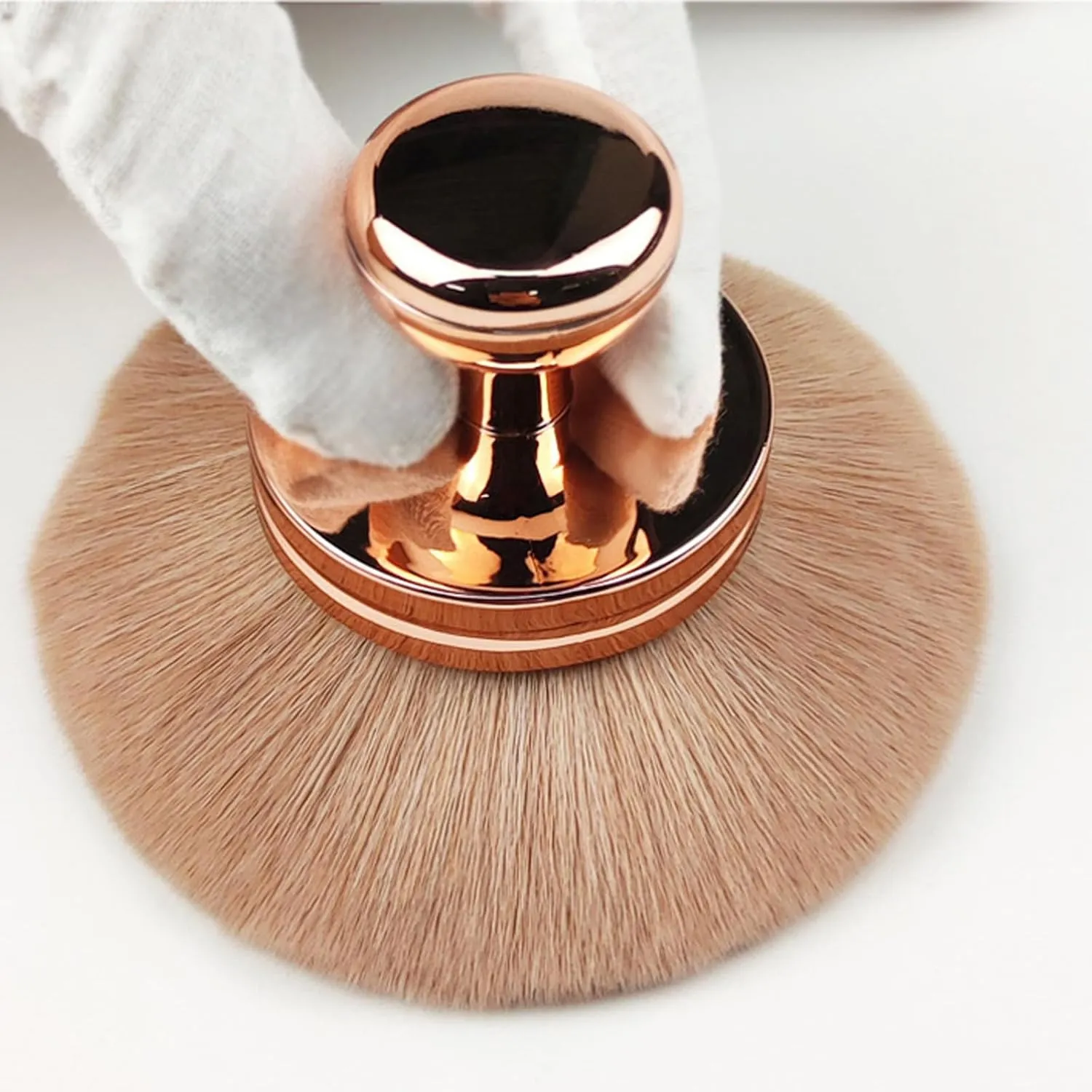 Extra Large Body Makeup Brush, 74mm Self Tanner Back Applicator, Blend and Blur Brush, Body Makeup Brushs for Legs, Face, Coverage Perfector (Black)
