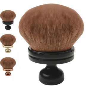 Extra Large Body Makeup Brush, 74mm Self Tanner Back Applicator, Blend and Blur Brush, Body Makeup Brushs for Legs, Face, Coverage Perfector (Black)
