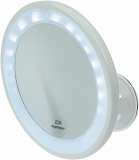 Fantasia Makeup Mirror, Ø 17,5cm, 10x, LED