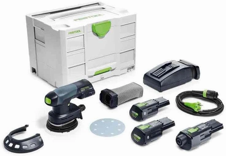 Festool 577691 5-Inch Cordless Random Orbit Sander ETSC 125 3.0 I-Set