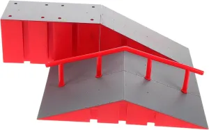 Finger Skateboard Ramp Obstacle for Games Interactive Desktop Skatepark Accessory Compatible Finger Sports Supplies Versatile Play for Skill Training and Fun