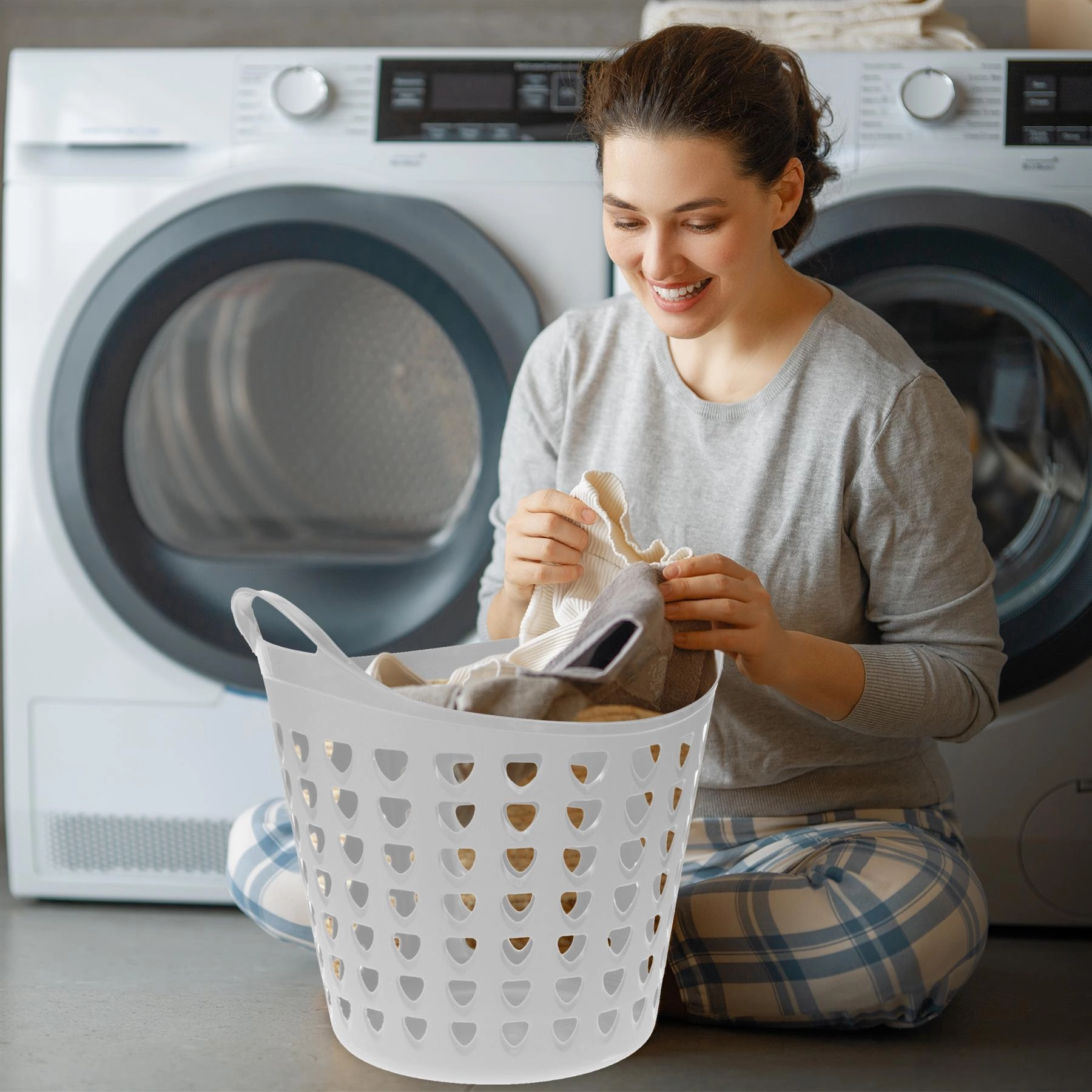 Flexi Tub 26L Home Garden Laundry Basket