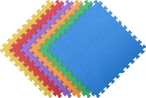 Flooring Inc's Puzzle Exercise Mats, EVA Foam Interlocking Floor Mats for Protective, Cushioned Workout Flooring for Home and Gym Equipment, Multiple Sizes & Colors