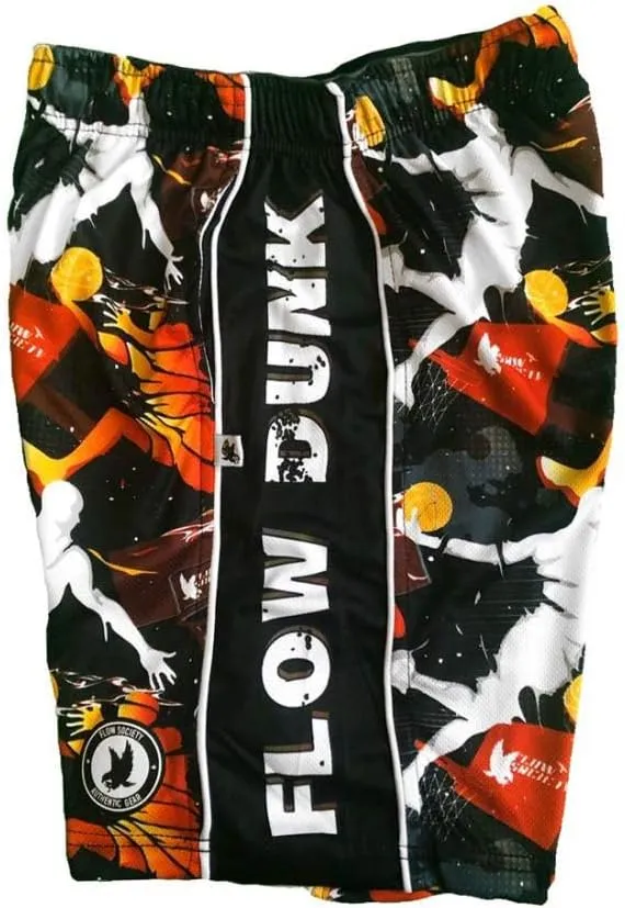 Flow Society Mens Flow Dunk Attack Short - Mens Athletic Shorts