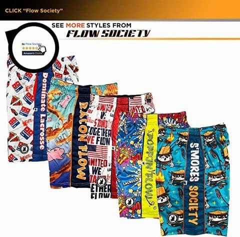 Flow Society Grand Slam Baseball Boys Athletic Shorts