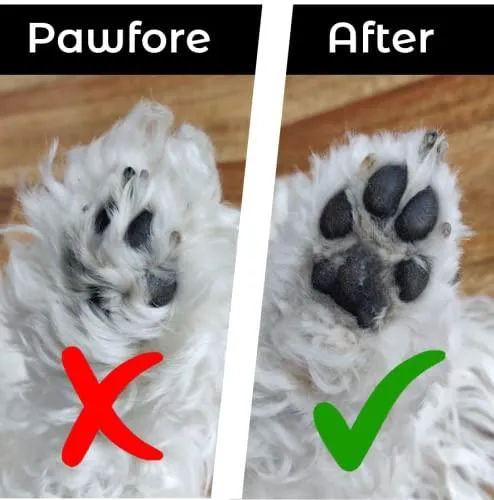 Fluffy Puffy Pets – Pocket Size Dog Face & Paw Trimmer Low Noise | Stainless Steel Blade | Battery Operated | Quick Touch-Ups Made Easy