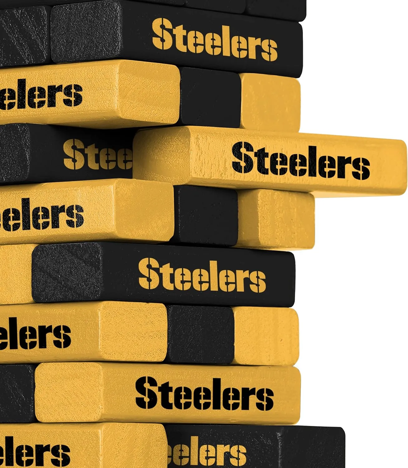FOCO NFL Unisex-Adult NFL Team Logo Stackable Blocks Game