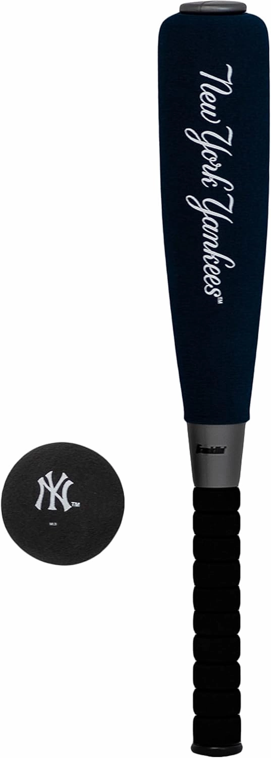Franklin Sports MLB Jumbo Foam Baseball Bat   Ball Sets - Kids Oversize Foam Baseball Bats   Soft Baseballs - Indoor   Outdoor Youth Baseball Toy - MLB Team Baseball Bat   Ball Sets