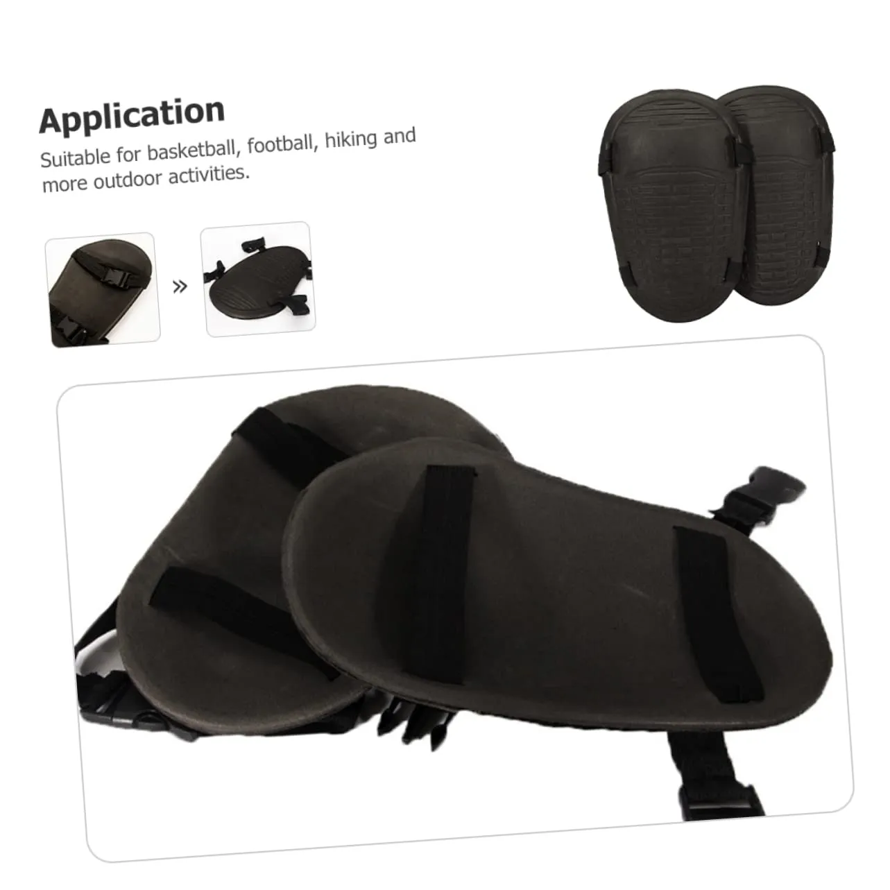 FRCOLOR Slip on Knee Pads Knee Protection Outdoor Sports Gear Winter Field Brace