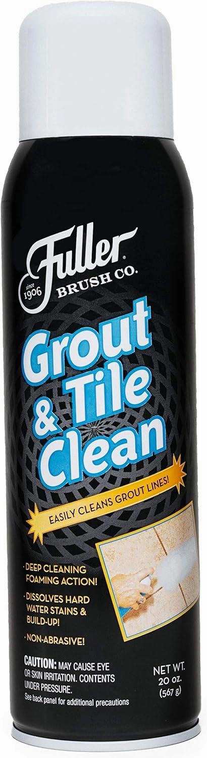Fuller Brush Grout and Tile Clean - Multipurpose Easy-to-Use, Heavy-Duty Cleaning Spray Perfect for Build Up Dirt in The Shower Tub, Bathroom and Kitchen Tiled Floor Sink and Wall (Pack of 1)