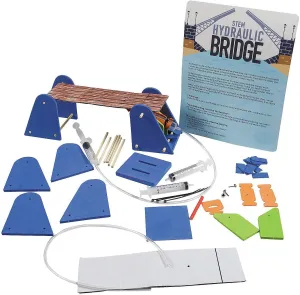 Fun Express STEM Hydraulic Bridge Craft Kit Educational Activities – Makes 12