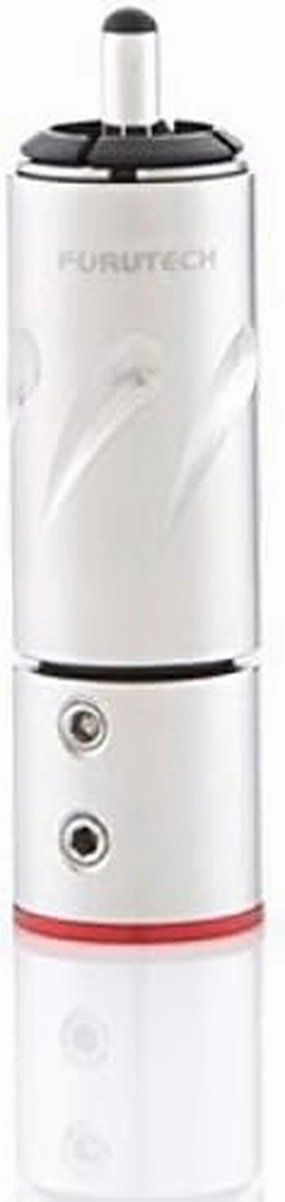 FURUTECH FT-111 (R) Hi-End Rhodium-plated-copper Single RCA locking plug
