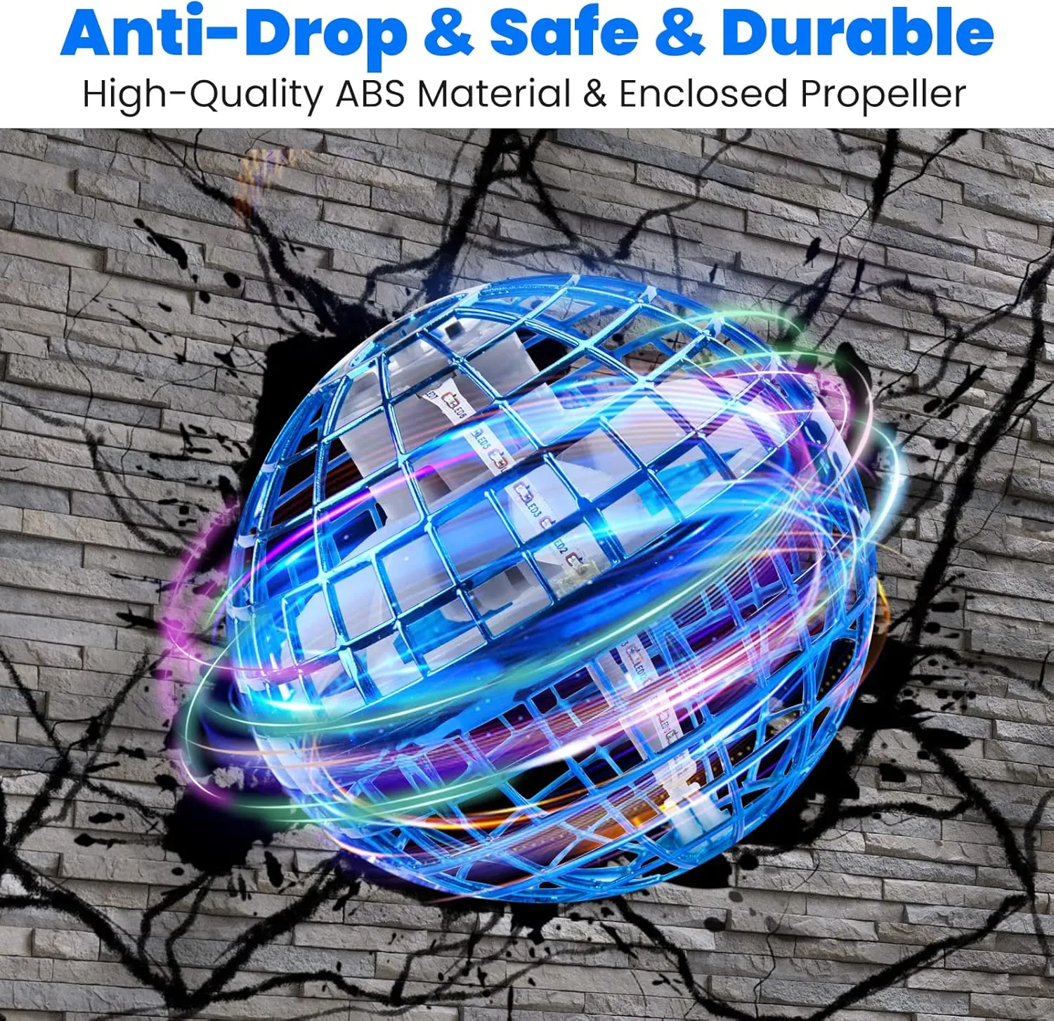 Galaxy Ball Flying Orb Ball: Hover Ball Cosmic Boomerang Ball Orb Drone Galactic Fidge Spinner - Floating Ball Toy Fly Orb Pro 2024 Magic Hoverball