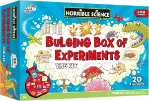 Galt Toys, Horrible Science - Bulging Box of Experiments, Science Kit for Kids, Ages 8 Years Plus