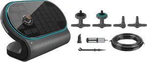Gardena Solar-Powered Irrigation AquaBloom L Set, Automatic Irrigation System