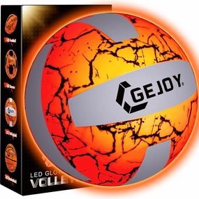 Glow in The Dark Ball LED Light up Basketball Football Volleyball Official Size Ideal Gift for Christmas Adult Man Teenage Outdoor Sport Birthday Accessories Stuff