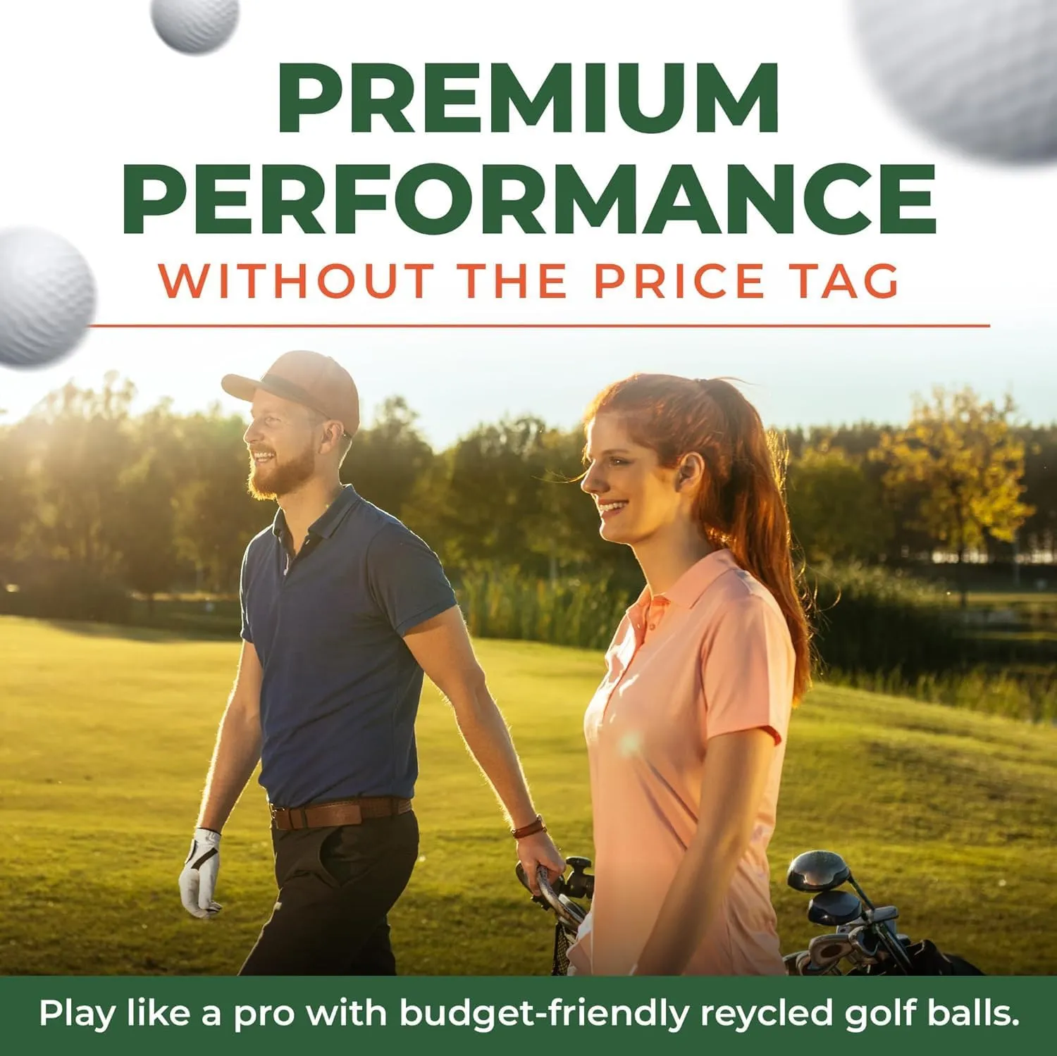 Golf Ball Monkey Recycled for Callaway Chromesoft Triple Track Golf Balls Mix of Chrome Soft Golfballs, Chrome Soft X & Chrome Soft X LS Triple Track Balls