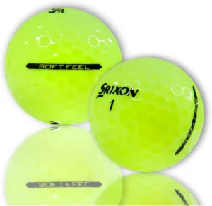 Golf Ball Monkey Recycled for Srixon Soft Feel Golf Balls Bulk - Used Softfeel Balls for Srixon Golfballs Soft Feel