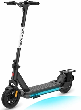 Gotrax Electric Scooter for Adult, 350/500W Motor, Max 18/38 Mile and 20MPH Speed,10" Pneumatic Tire, 36V/48V Big Battery All Aluminum Body, Large LED Display Foldable Commuting E Scooter for Adult