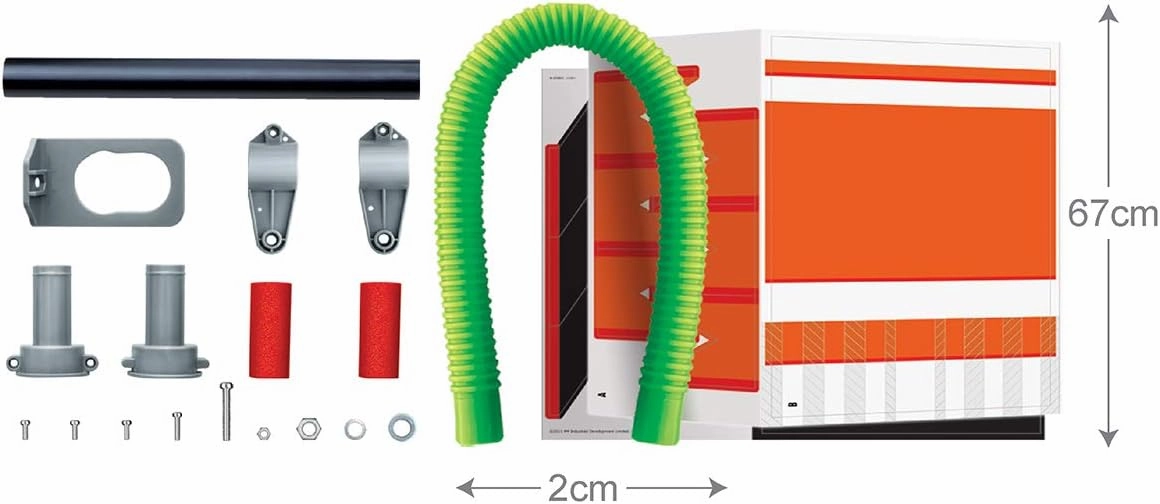 Green Science - Green Rocket - STEM Rocket Launcher for Kids - Build & Launch a Recycled Rocket with Air Pressure - Educational Toy for Young Scientists - Easy & Engaging Science Experiment
