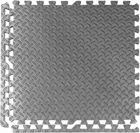 GWT Puzzle Exercise Mat, EVA Foam Interlocking Floor Tiles for Home Gym, Workout Equipment, treadmill, Protective Flooring, Fit Tile 24 SQ FT (6 Pcs)