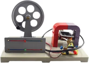 Hand Crank Generator Physics Kit for Student Learning Electric Motor Model