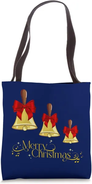 Handbell Merry Christmas Bell! Ringers Notes Holiday Concert Tote Bag