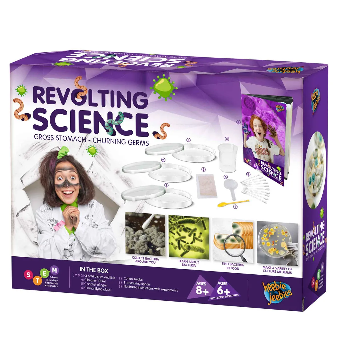 Heebie Jeebies Revolting Science STEM Toys Early Science STEM Toys Best Seller Gifting Idea for 8yrs 