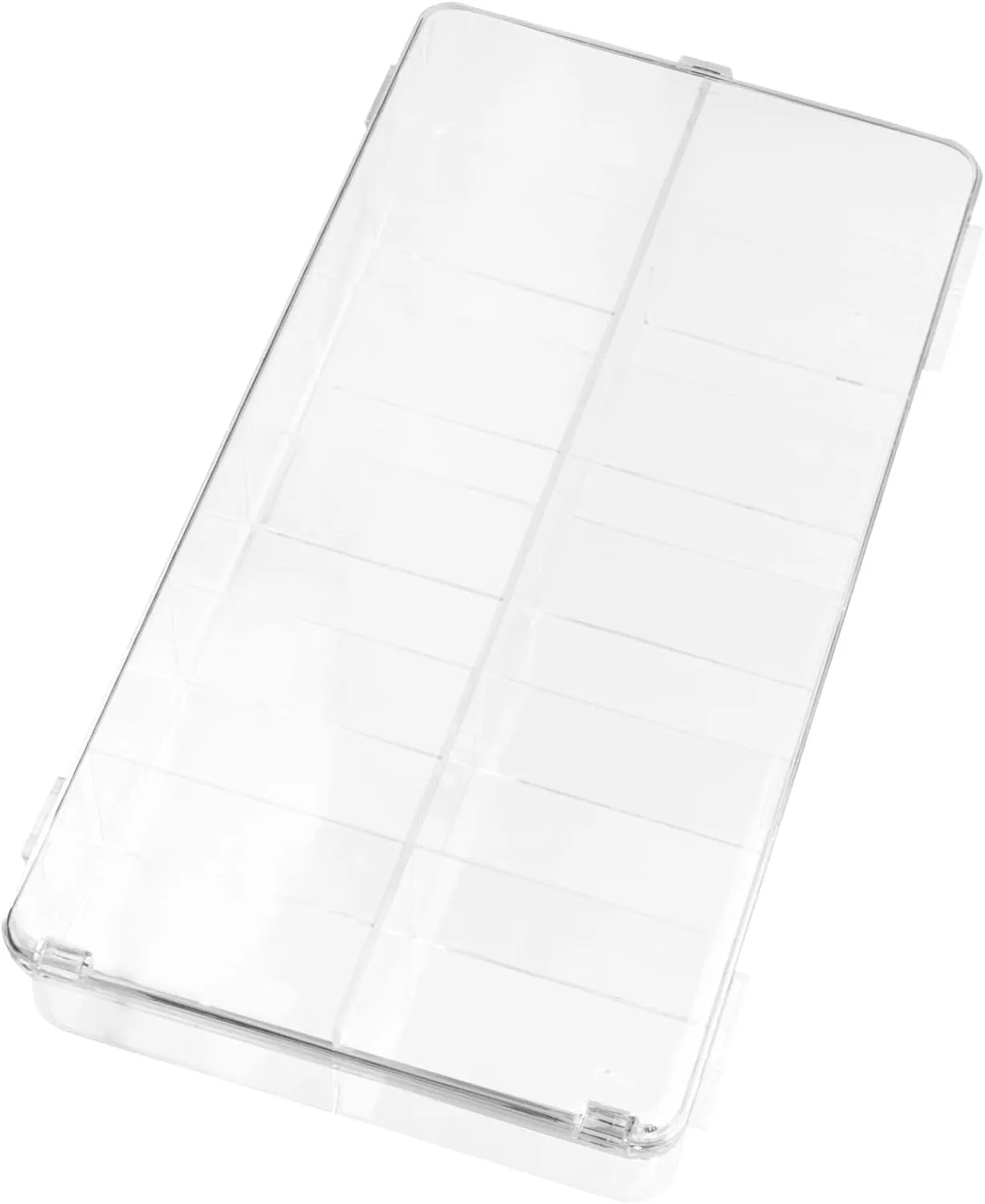 Hemoton Multi Display Box for Dolls and Collectibles Transparent Storage Case Compartments for Organizing Action Figures and Toys Stackable and Portable