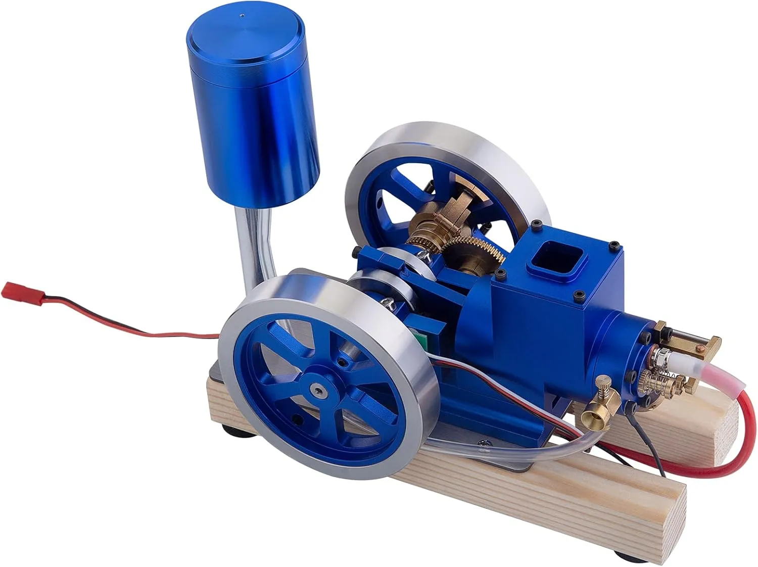 Hit and Miss Engine Model, Water Cooled Engine Model with Base, Cool Science Set Gift