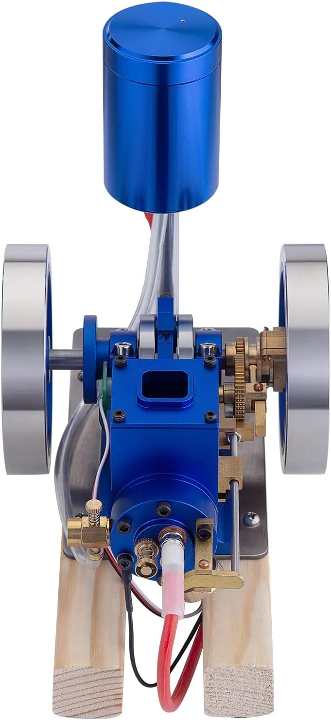 Hit and Miss Engine Model, Water Cooled Engine Model with Base, Cool Science Set Gift