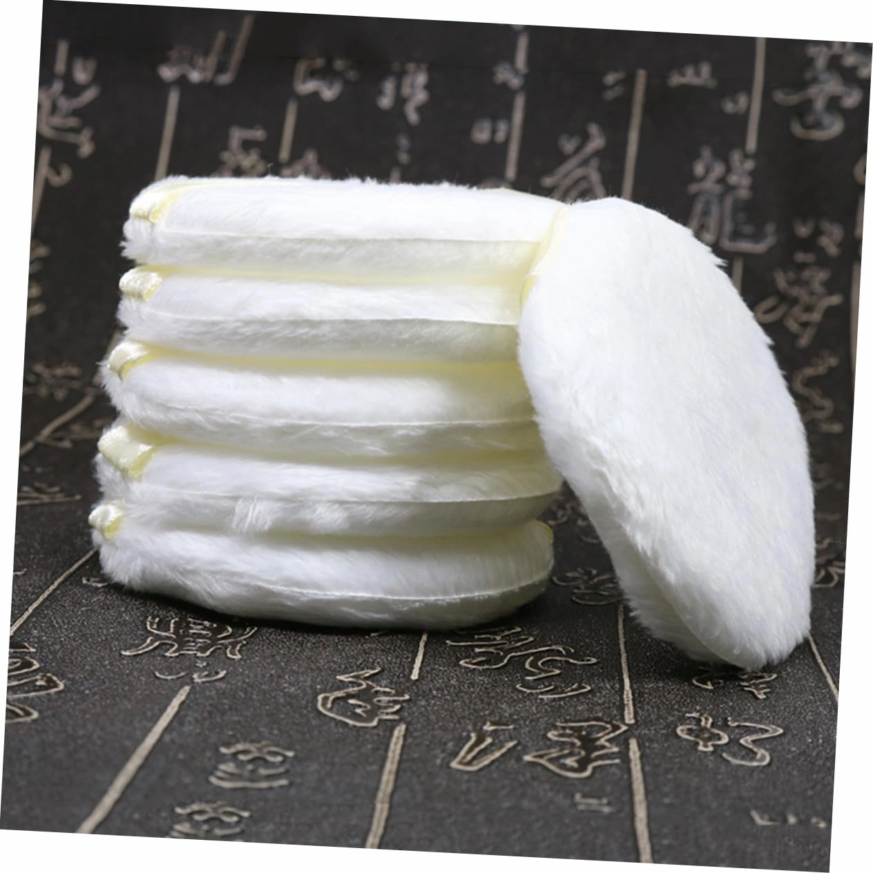 Housoutil 30pcs Ultra Short Plush Makeup Puff Soft Sponge for Foundation Blush and Highlighter Expands Water for Easy Application for Women Girls