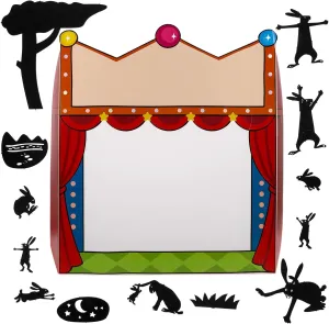 IMIKEYA 1Set Shadow Puppets Kit Science Experiment Equipment for Creative Puppet Show Stage Carnival Backdrop Engaging Shadow Puppetry Teaching Tools for Learning