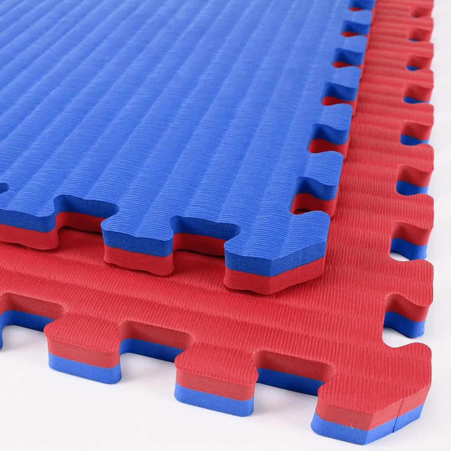 IncStores 7/8 Inch Thick Tatami Foam Flooring Tiles | Textured Interlocking Foam Tiles for Martial-Arts Floor Protection in Your Home Gym, Playroom, and More