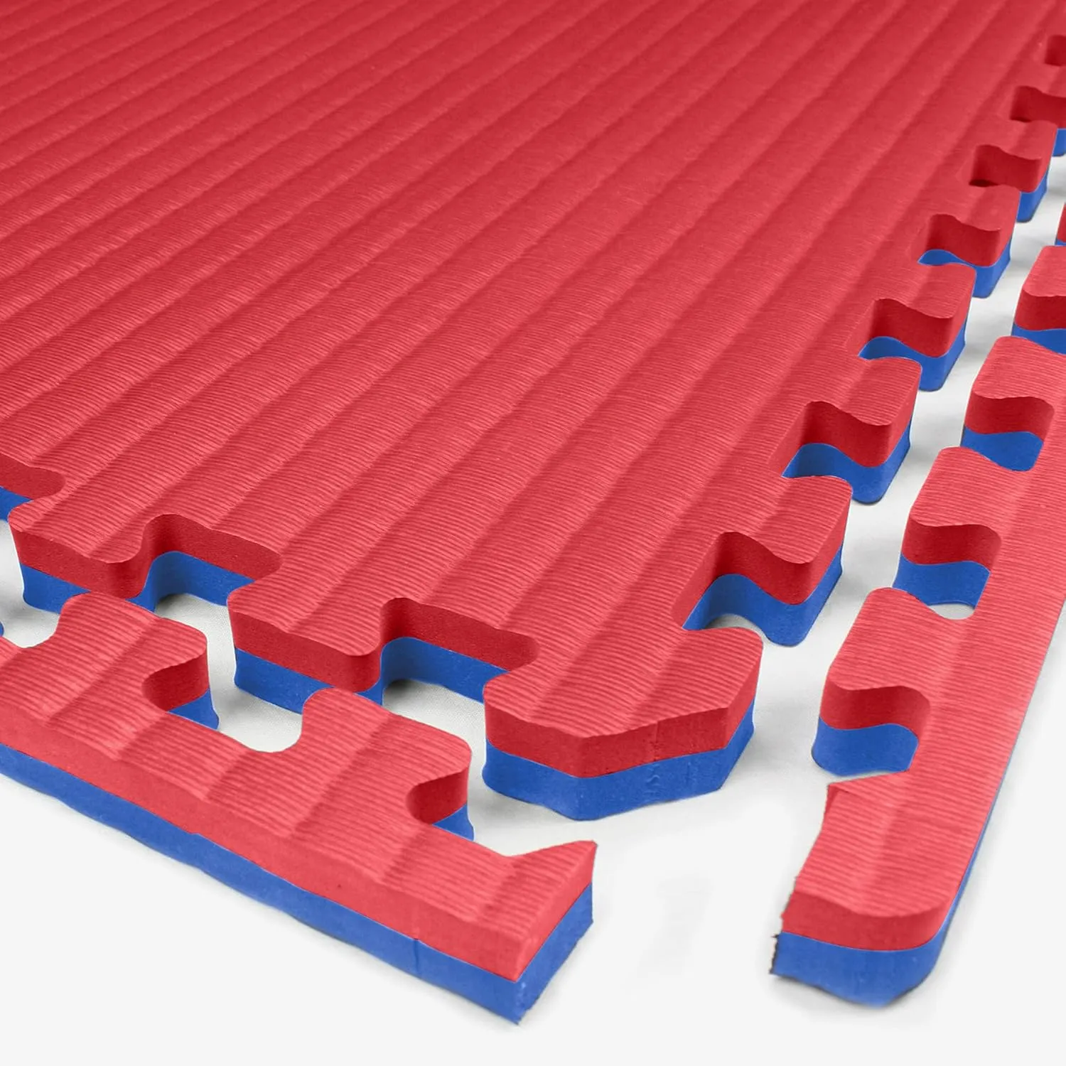 IncStores 7/8 Inch Thick Tatami Foam Flooring Tiles | Textured Interlocking Foam Tiles for Martial-Arts Floor Protection in Your Home Gym, Playroom, and More