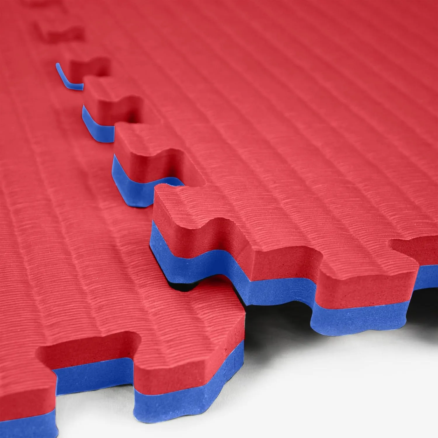 IncStores 7/8 Inch Thick Tatami Foam Flooring Tiles | Textured Interlocking Foam Tiles for Martial-Arts Floor Protection in Your Home Gym, Playroom, and More