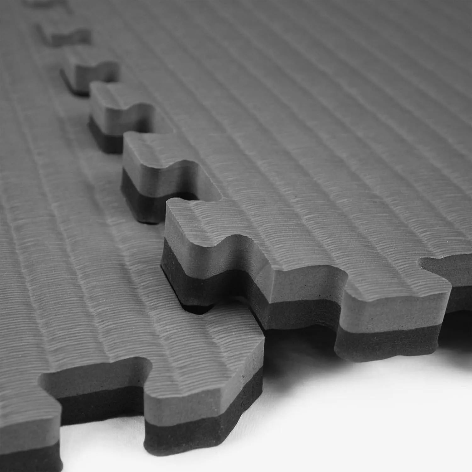 IncStores 7/8 Inch Thick Tatami Foam Flooring Tiles | Textured Interlocking Foam Tiles for Martial-Arts Floor Protection in Your Home Gym, Playroom, and More