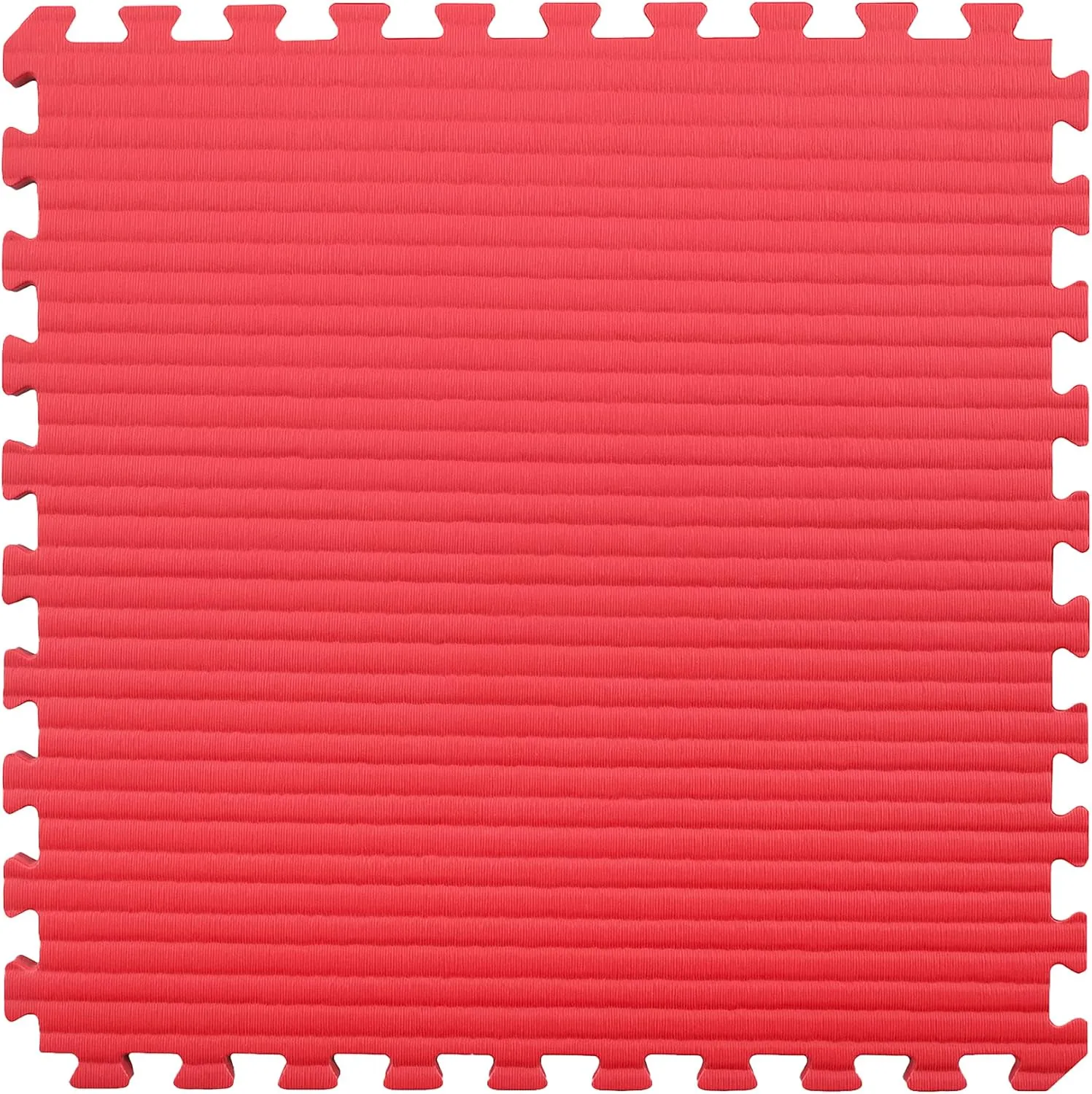 IncStores 7/8 Inch Thick Tatami Foam Flooring Tiles | Textured Interlocking Foam Tiles for Martial-Arts Floor Protection in Your Home Gym, Playroom, and More