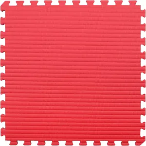 IncStores 7/8 Inch Thick Tatami Foam Flooring Tiles | Textured Interlocking Foam Tiles for Martial-Arts Floor Protection in Your Home Gym, Playroom, and More