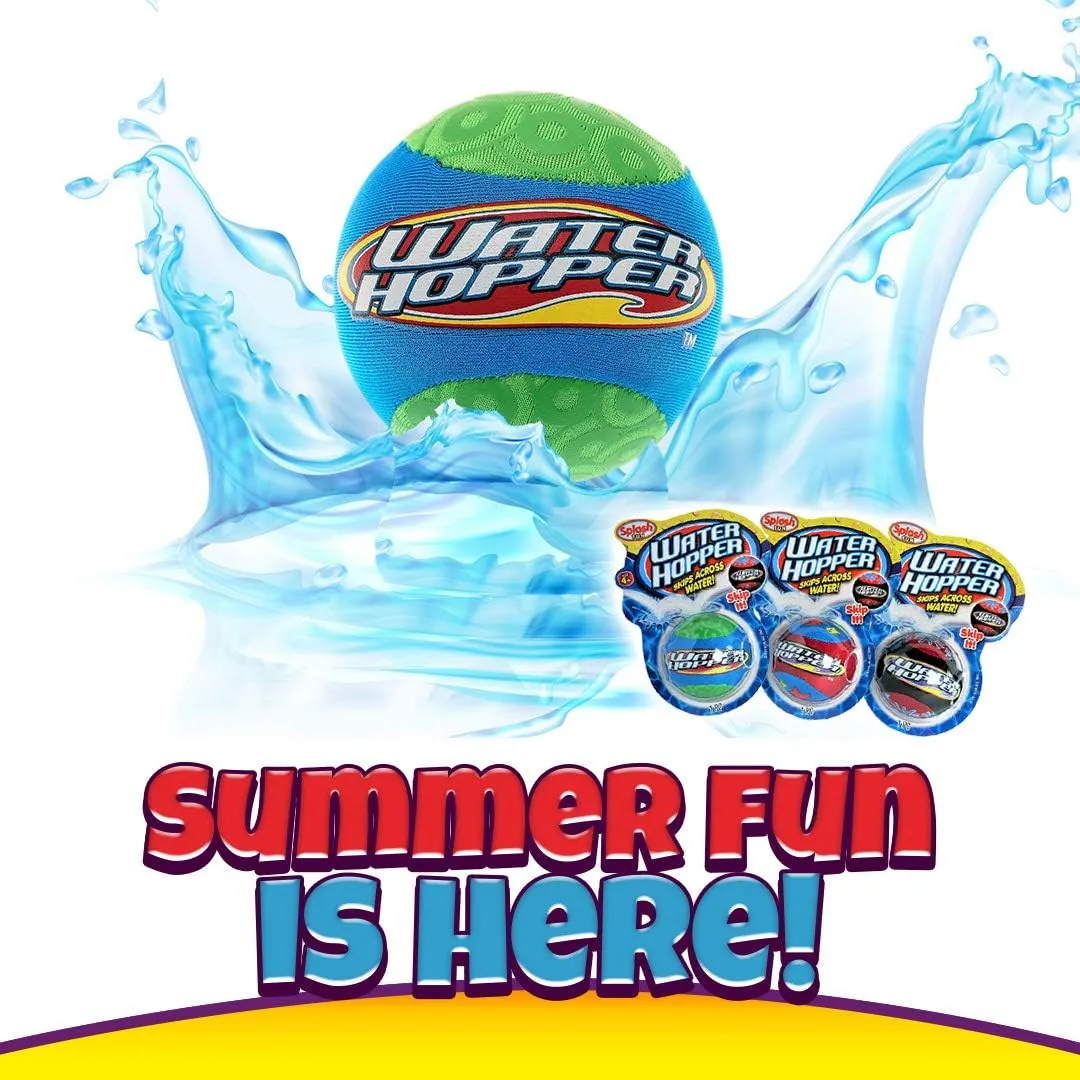 JA-RU Pro Hopper Skip Water Bouncing Ball Professional Fidget Skip Ball Pool Bounce Balls Toys. Skipping Beach Ball. Outdoor Game Party Favor Pool Toy for Kids and Adults 880