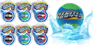 JA-RU Pro Hopper Skip Water Bouncing Ball Professional Fidget Skip Ball Pool Bounce Balls Toys. Skipping Beach Ball. Outdoor Game Party Favor Pool Toy for Kids and Adults 880