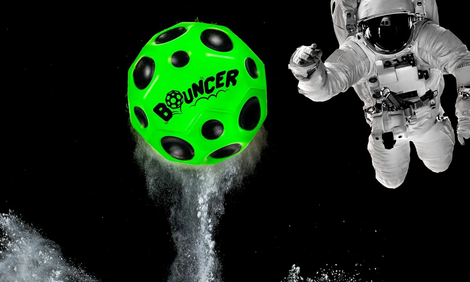 JA-RU Space Balls Extreme High Bouncing Ball & Pop Sounds Meteor Space Ball Toy Mega Hi Bouncy Ball. Party Favor Rubber Bounce Ball for Kids & Adults Water Ball Boys Toys 5131